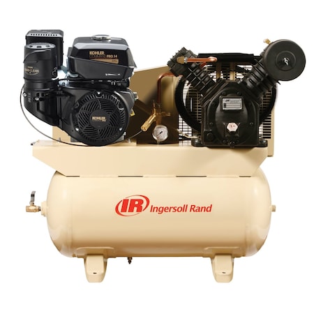 Ingersoll-Rand 14 HP Gas Drive Air Compressor - Kohler Engine 46821344